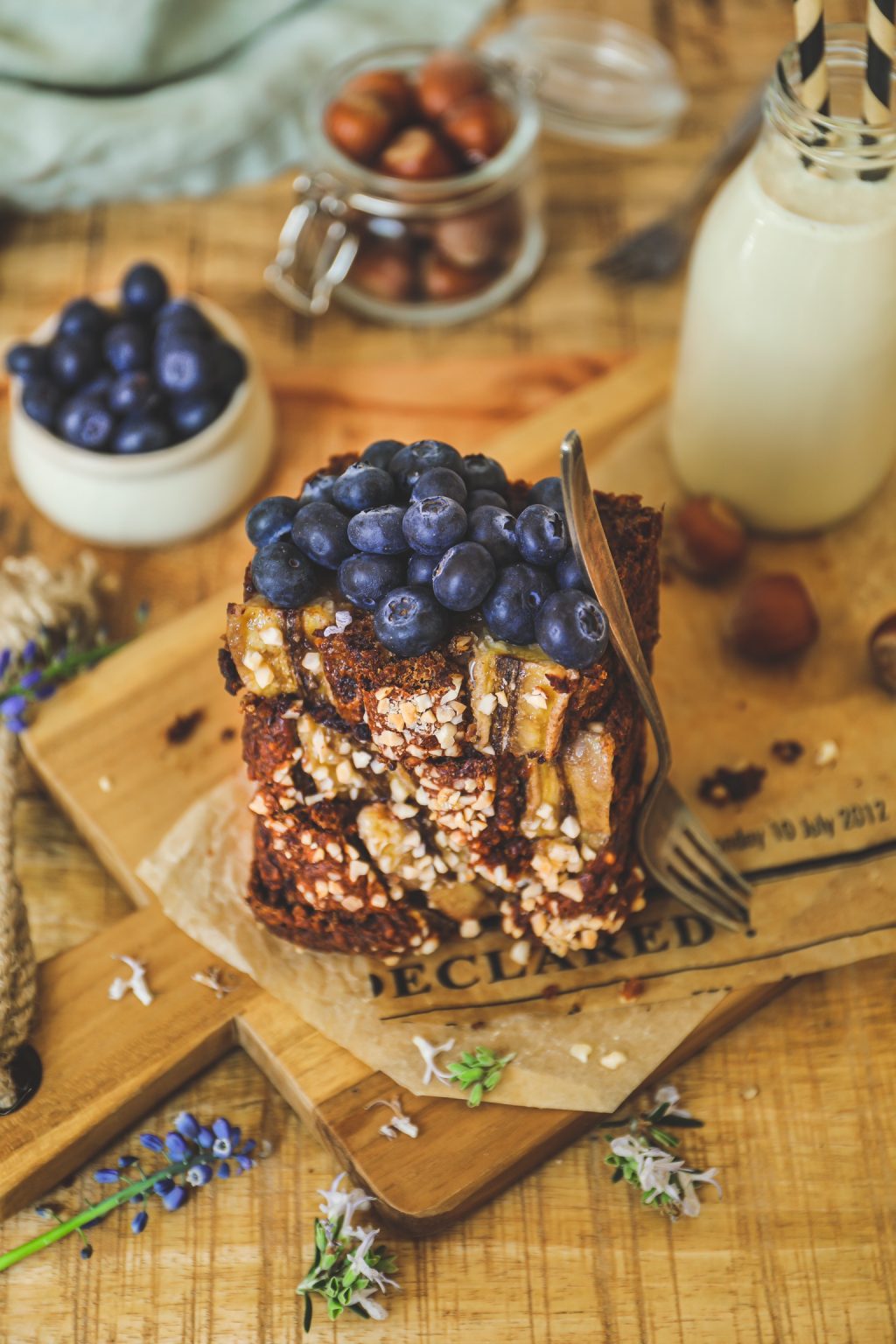 Banana Bread Vegan Aux Pépites De Chocolat